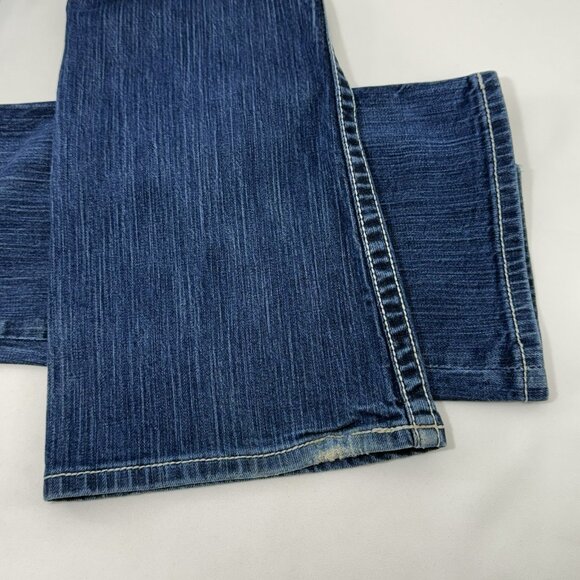 Bke Starlite Flare Jeans Bootcut Women Size 26R Hippie Western Cowgirl Cowboy - Picture 5 of 12